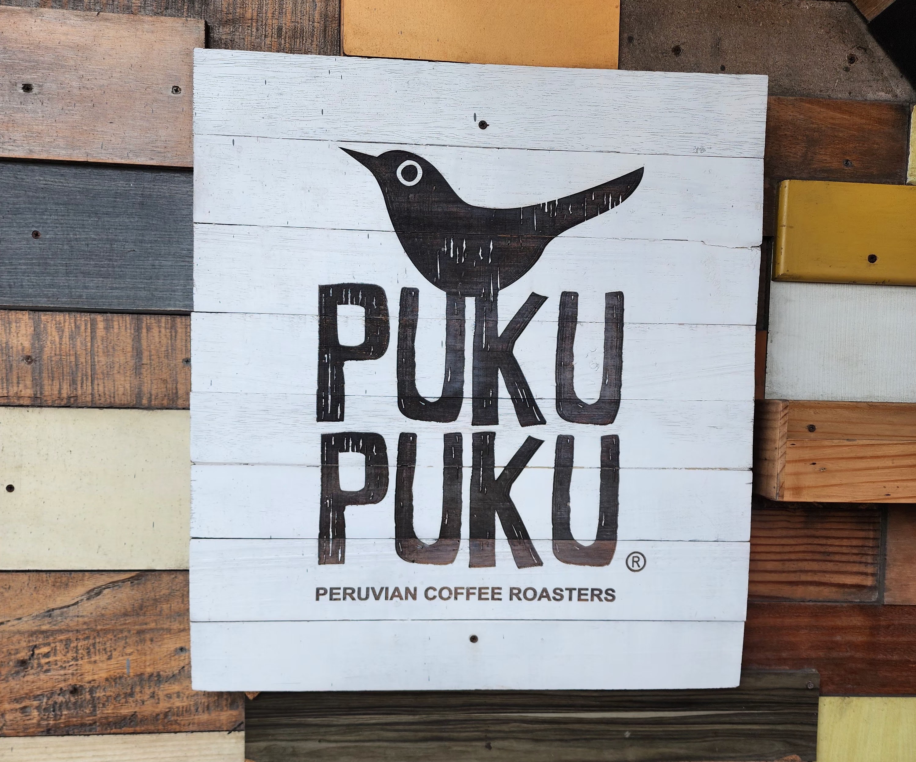 Artisanal Peruvian coffee being prepared at Puku Puku